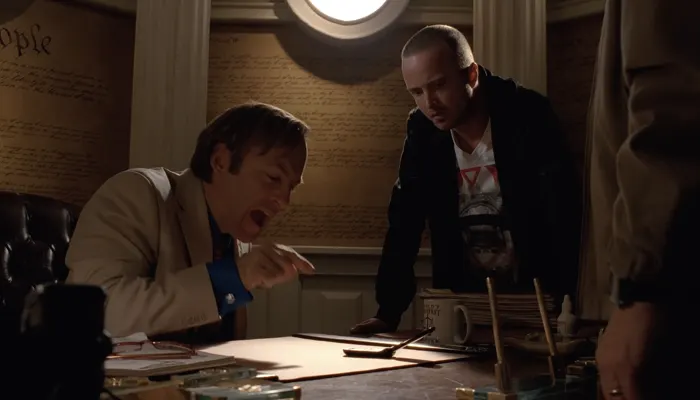 『ブレイキング・バッド』で、ソールとジェシー