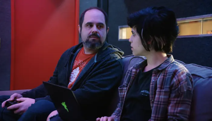 『神話クエスト』で、レイチェルとルーの会話