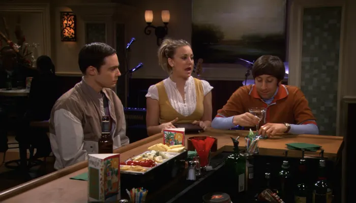 『ビッグバン★セオリー』で、ペニーはチーズケーキ・ファクトリーでシェルドンとハワードと話す