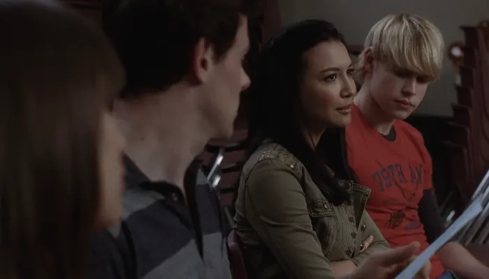 『glee/グリー』でサンタナとフィンとサム