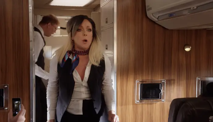 『アンブレイカブル・キミー・シュミット』で、トランプが心臓発作