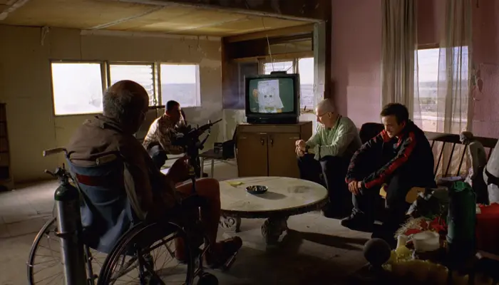 『ブレイキング・バッド』で、ウォルターとジェシーを人質に取るトゥコ