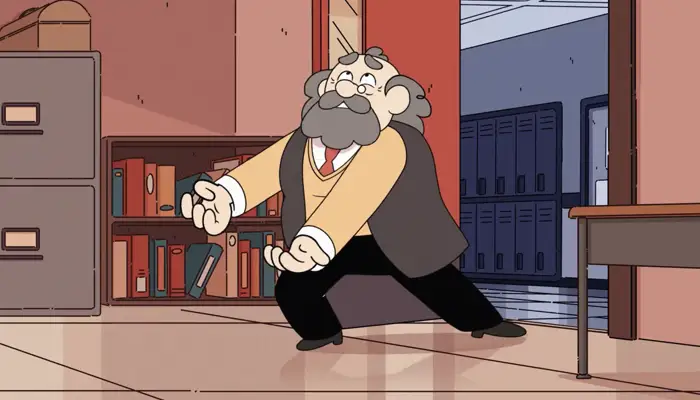 『ヒルダの冒険』で校長