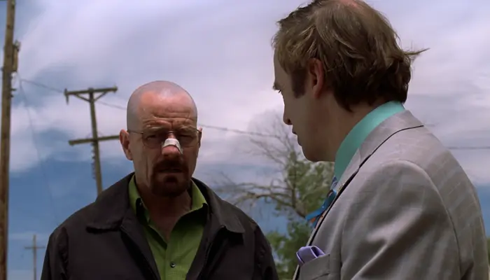 『ブレイキング・バッド』で、ソウルとウォルター