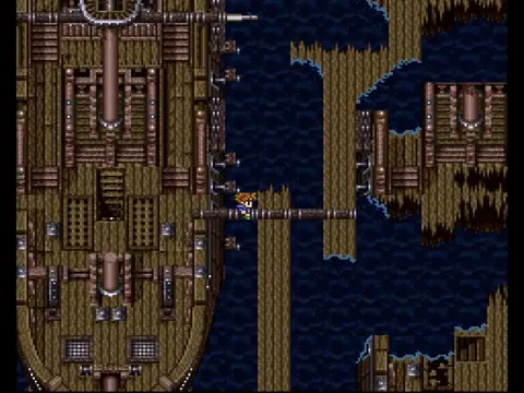 『ファイナルファンタジー５』で船の墓場