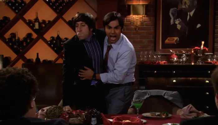 『ビッグバン★セオリー』で、ハワードのバチェラー・パーティーに参加するラジ