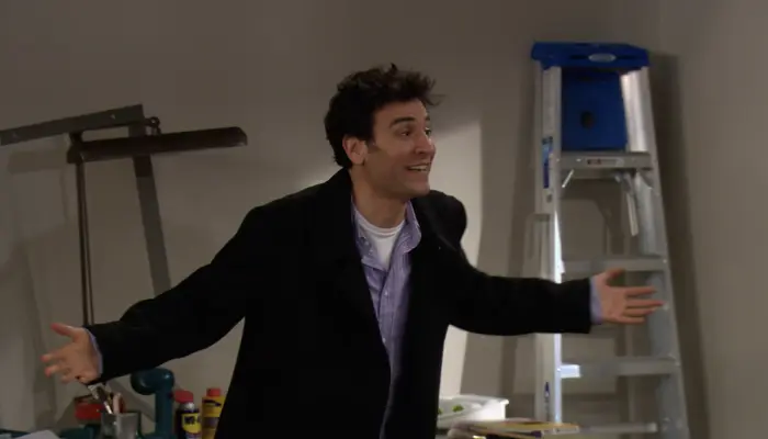 『ママと恋に落ちるまで』で、テッドの新住居