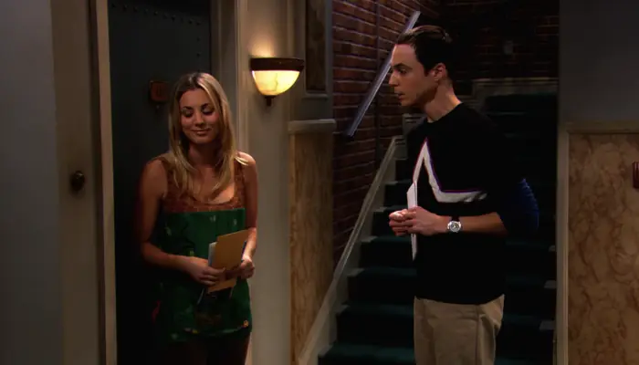 『ビッグバン★セオリー』で、シェルドンとペニーの会話