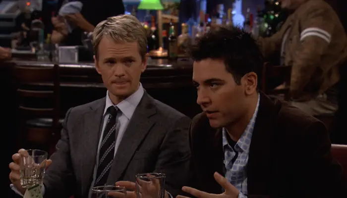 『ママと恋に落ちるまで』で、テッドとバーニー