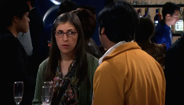 『ビッグバン★セオリー』で、エイミーとラジ