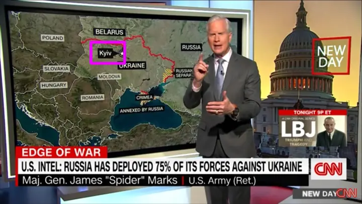 Kyiv on CNN