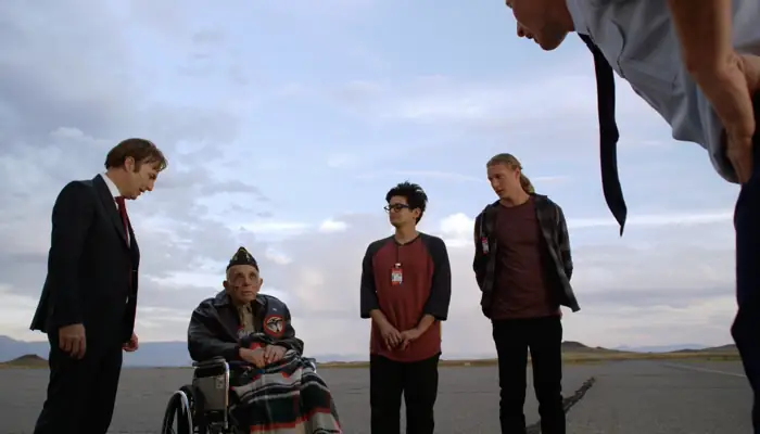 『ベター・コール・ソウル』で、ジミーとCM撮影クルーの学生