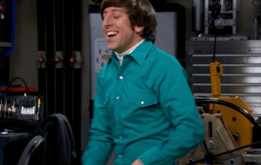 『ビッグバン★セオリー』で、ハワードは「phew」の安堵の吐息