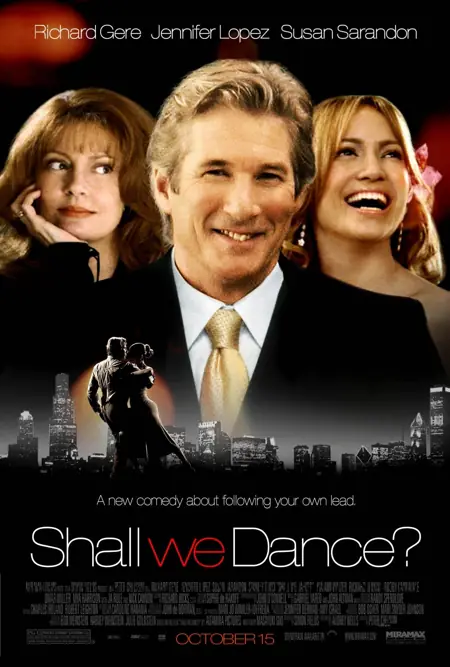 ２００４年アメリカ映画『Shall We Dance?』の宣伝ポスター