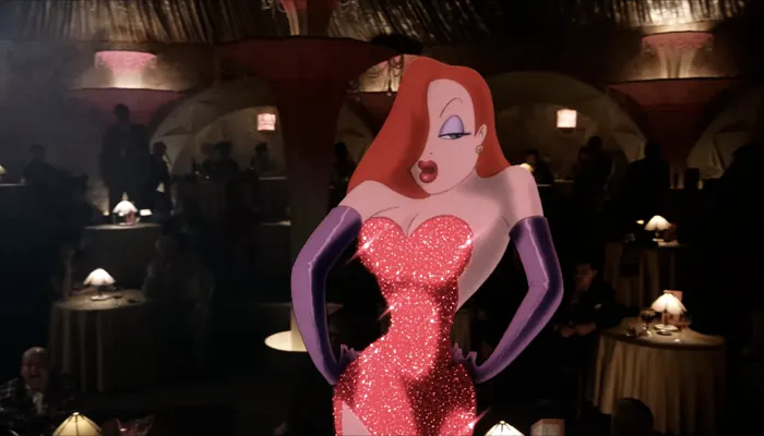 映画『ロジャー・ラビット』で、ジェシカの登場シーン